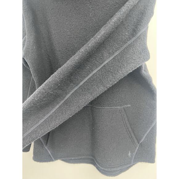 Smartwool Navy Blue Plush Fleece Wool Turtleneck Pullover Women’s Large - Picture 7 of 7